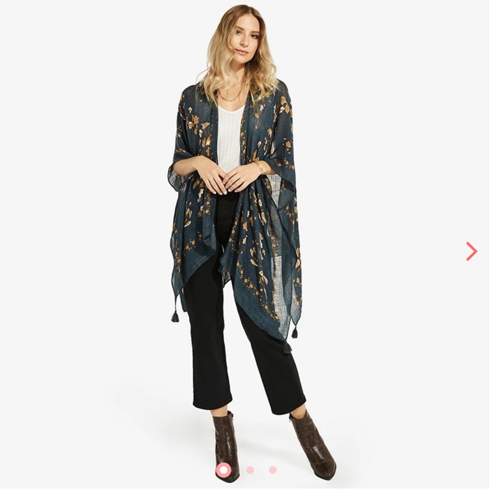Navy kimono